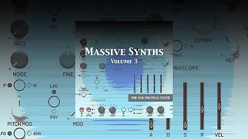 Massive Synths Vol 3 for UAD PolyMAX Synth