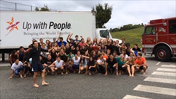 Up with People Cast Takes the Ice Bucket Challenge to the Next Level!