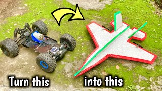 Turning an RC Car into RC Airplane that flies