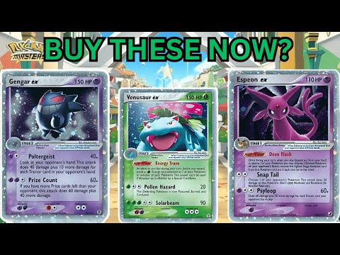 Buy EX Era Pokemon Cards Now? - YouTube