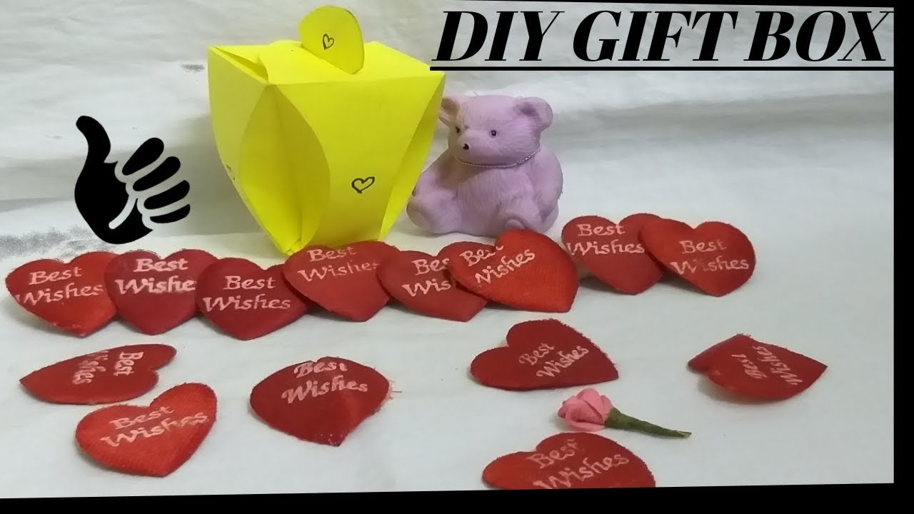 #diy #gift box HOW TO MAKE GIFT BOX WITHOUT TEMPLATE|GIFT BOX IDEAS 03 ...