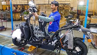 Создание электрического велосипеда для метро: путешествие по фабрике