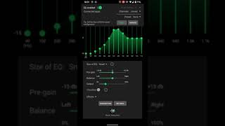 Introduction SpotEQ31 - 31 Band Double EQ for Android (vertical video) screenshot 2