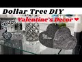 Dollar Tree DIY | High End Modern Valentines Decor