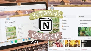 🖥✏️ tutorial no Notion // como eu uso + criando uma página do zero! ⭐️