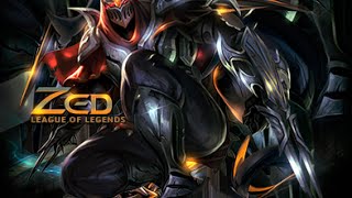 ZED TRIPLE KILL 1 VS 4 [DIAMOND]