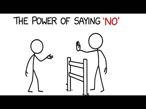 The Hidden Power of Saying “No” | Life-Changing Advice - YouTube