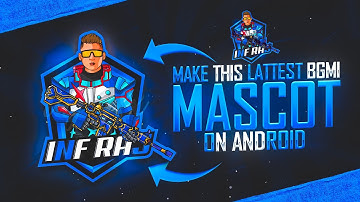 Make This Latest BGMI Mascot Logo | Create Logo On Android Using Ps CC | Mascot Logo Tutorial |