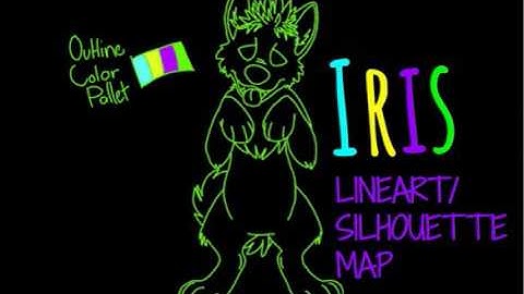 Iris .:MAP LINEART/SILHOUETTE:.  (OPEN)