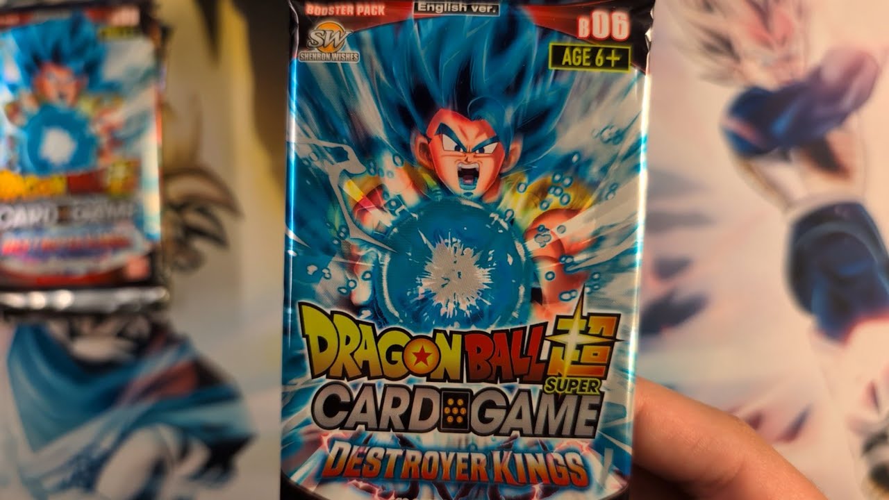 Dragon Ball Super Card Game Destroyer Kings ASMR - YouTube