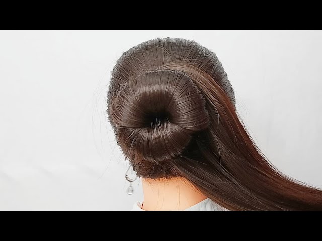 How to make bun with bunmaker/bunwrapper|juda kaise banaye|juda hairstyle  in hindi|Riju Stylerestyle - YouTube