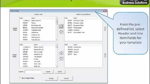 Excel Journal processing in SAP
