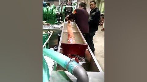 Horizontal continuous casting unit for copper rod  02