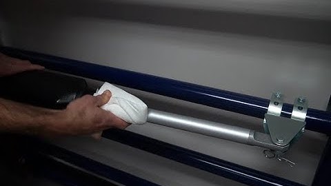 Lubricating your gate opener Arm