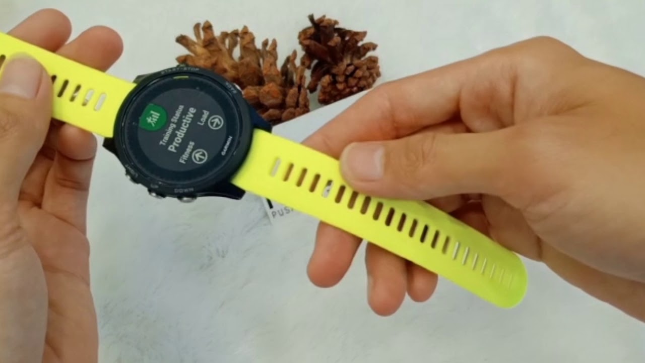 GARMIN ガーミン foreathlete 245 yellow