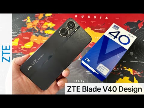 Видеообзор ZTE Blade V40 Design