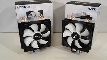 NZXT Respire T20 and T40 CPU Cooler Overview and Unboxing at HiTechLegion.com