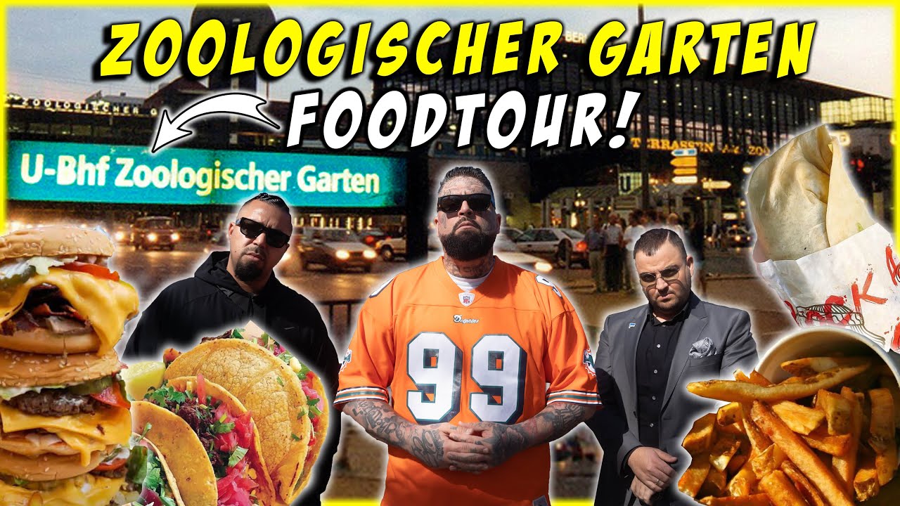 Die FOODJUNKIES 🤯 vom BAHNHOF ZOO 🍔🍟 Top 3 Hot