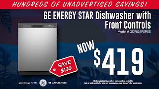 Rosner's Appliances - August Sale - GE Energy Star Dishwasher 0:15 Guide