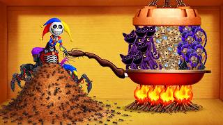x99 Lily Lovebraids vs x99 The Prototype vs x99 Catnap vs Crazy Foods | Kick the Buddy screenshot 2