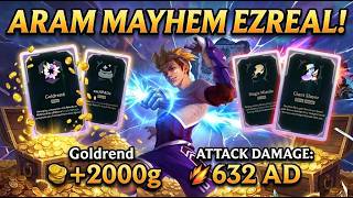 Ezreal ARAM MAYHEM - Printing Money with GOLDREND!