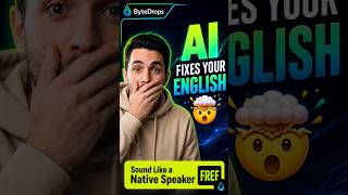 This Free AI Makes Your EnglishSound Like a Native Speaker 🤯 #shorts #usashorts  #tech