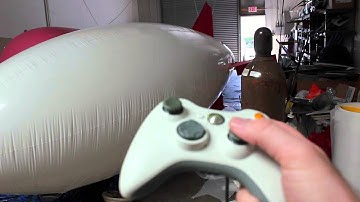 Basic Yaw Control for Robotic Blimp