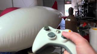 Basic Yaw Control for Robotic Blimp