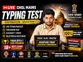 ⌨️SSC CHSL FINAL MAINS LIVE RE-TYPING TEST #mains2026 #dsssb2026 |#chslmains #ssccgl #chsl #sscchsl