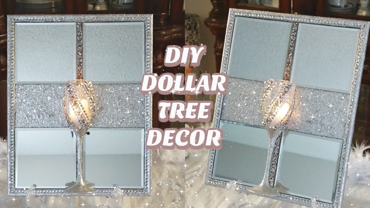 DIY HOME DECOR BLING GLAM WALL MIRROR 