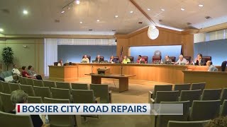 City Council has been approved money for street repairs in Bossier City