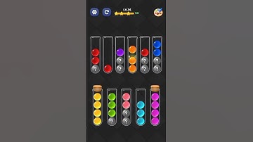 Impossible Ball Sort Puzzle Solved! ✅ | Only 1% Can Do This! 🧩🔥 #ballsort #shorts #gaming #gameplay