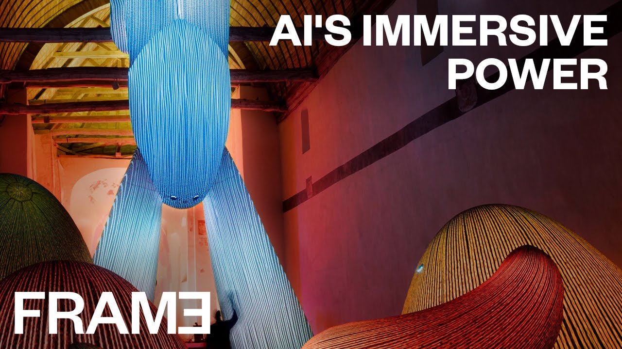 Искусственный интеллект воплощает фантазии в жизнь на этой передвижной выставке