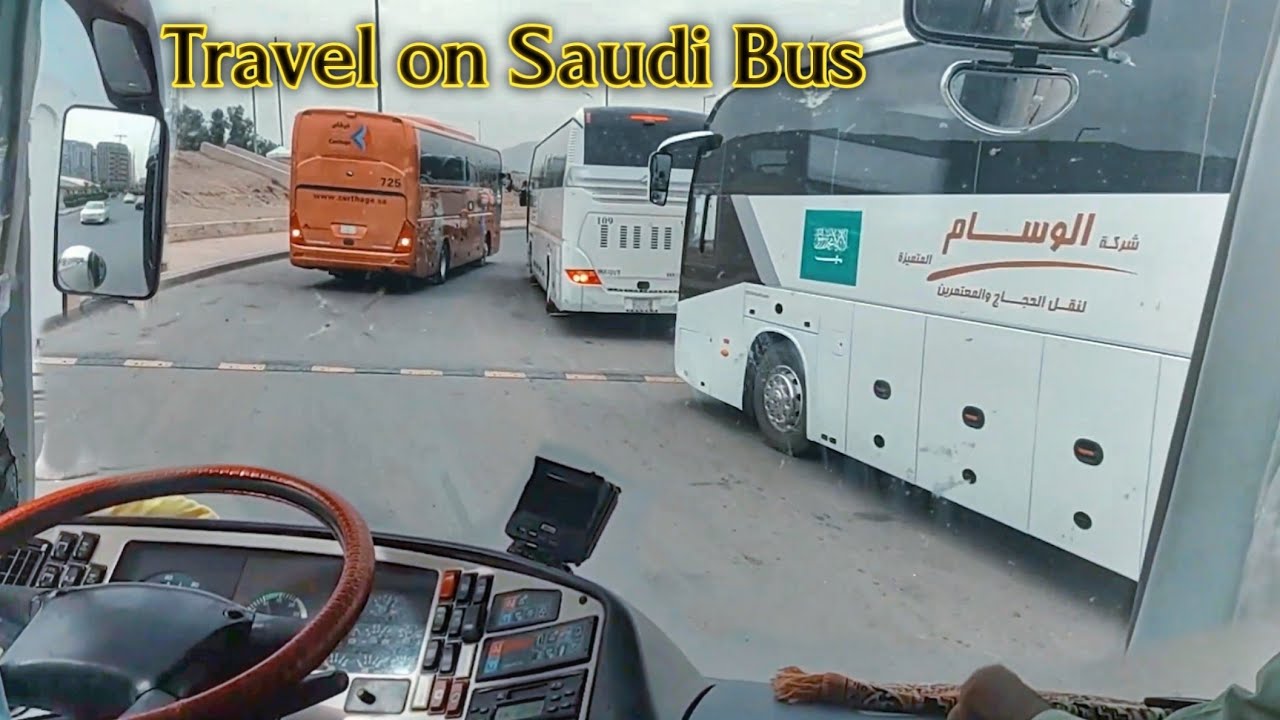 Madinah Mein Bus Ka Safar | BUS DRIVER MADINAH TO MEEQAT & MAKKAH | Connect Umar