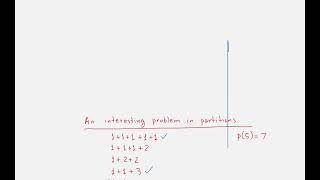 Project Jacobi Triple Product Identity - 03 - A Problem In Partitions
