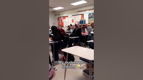 Take your headphones out!