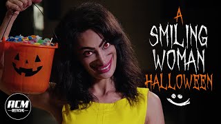 A Smiling Woman Halloween | Short Horror Film