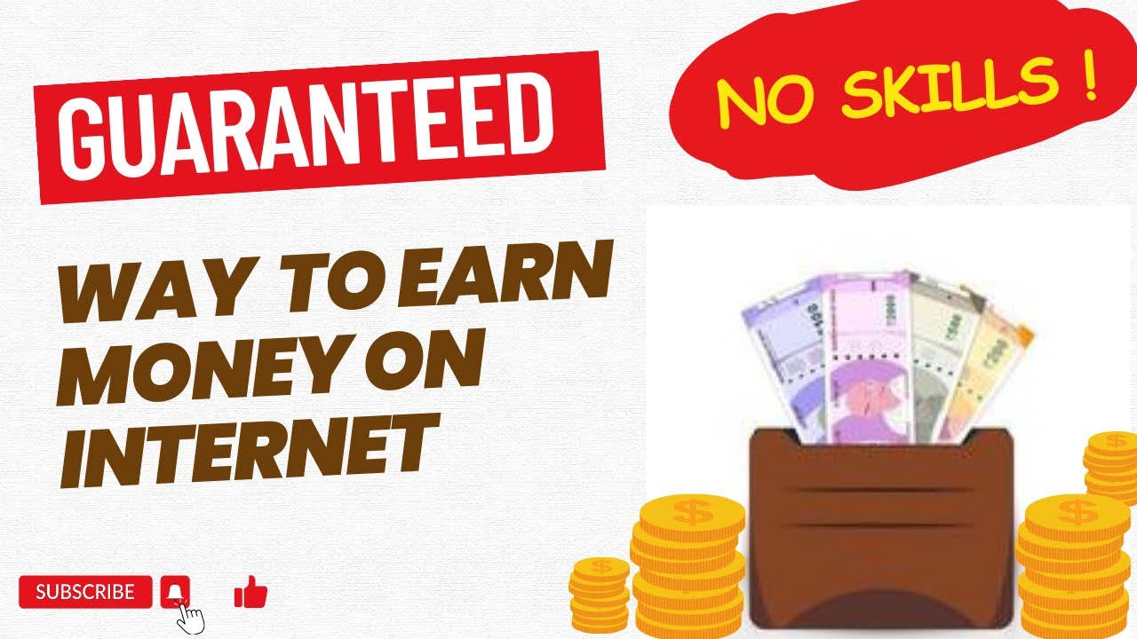 How to earn Money Online Guaranteed.