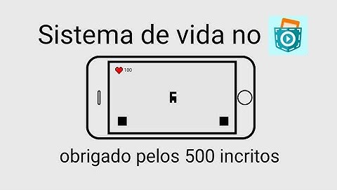 Como fazer sistema de vida Pocket Code