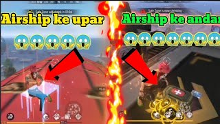 How to climb on airship in free fire me airship par kaise chadhe