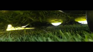 Husqvarna CEORA R43L Cutting Deck | Slow Motion Golf Turf Mowing on Fine Fairway