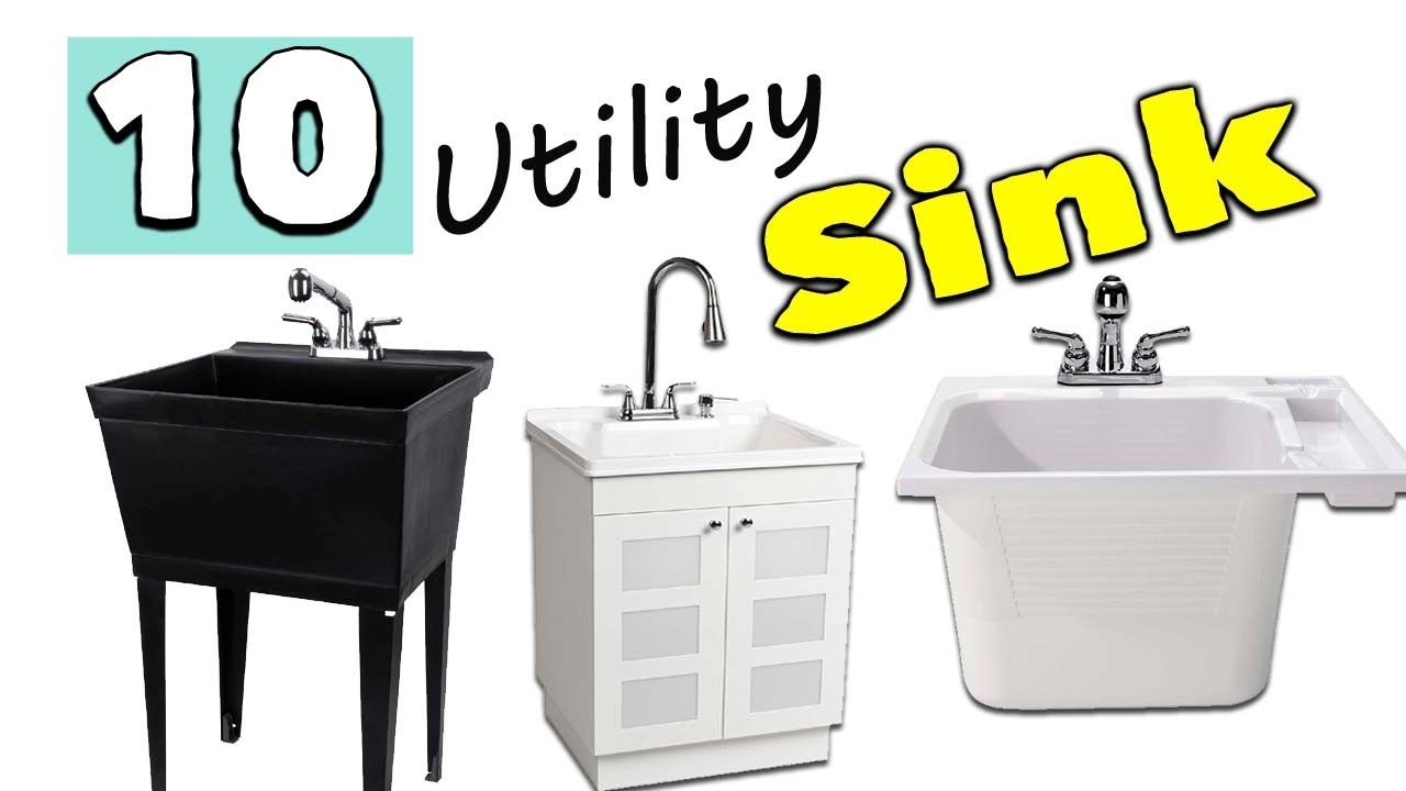 Best Utility Sink For Laundry Room 10 Freestanding Stainless