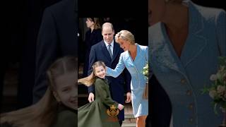The Royal Moment That Made William emotional— Diana and Charlotte #royalfamily #william #charlotte