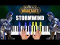 World of warcraft  stormwind theme  piano cover  tutorial
