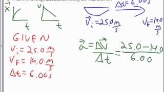 Additional Uniform Acceleration Problem # 2