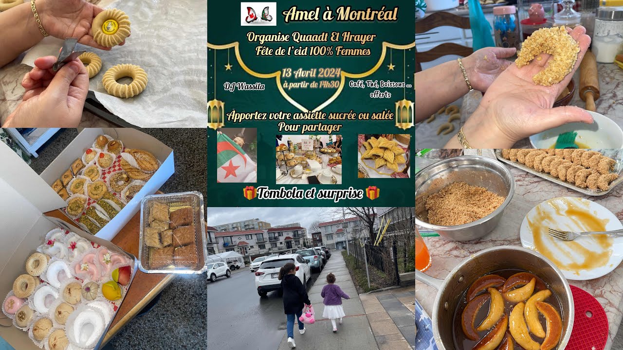 تحرحيرة القاطو و كيفاش وجدت لحفلة العيد للحراير الجزائريات في الغربة 🇩🇿🇨🇦 #الجزائر #2024 #كندا