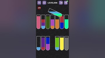 water_level_996 #watersortpuzzle #puzzle #game #sortpuzzle #color