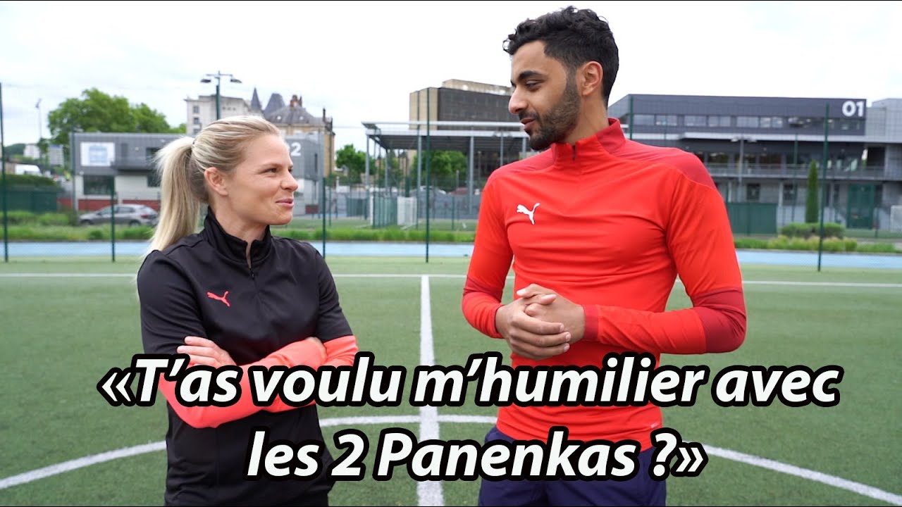 J'affronte la meilleure joueuse française de l'histoire (Aïe les deux panenkas !)