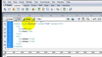 Project WEB CRUD Session 1 "Koneksi dan Menampilkan Data Dari Database"