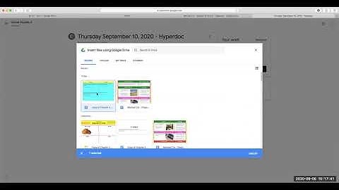 Hyperdocs - How to Turn In All Assignments via Google Classroom